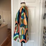 CROSBY by Mollie Burch  geode colorful vneck blouse Photo 9