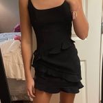 Hello Molly Black Mini Dress Photo 0