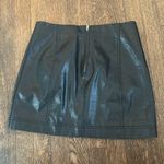 Wild Fable  Black Faux Leather Skirt Photo 2