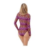 Trina Turk NWT!  Echo Long Sleeve Ring Front One Piece Paddle Suit - Size Medium Photo 5