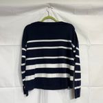 Gap  Navy Striped Oversized Sweater Sz XS Photo 7