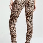 frame denim  Leopard Print High Rise Jeans Photo 0
