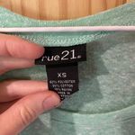 Rue 21  Mint Green Women's Top with Lace Pocket Photo 2