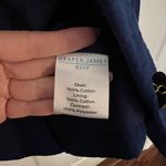 Draper James RSVP S Textured Blazer Blue Photo 6