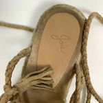 Joie  Lace-Up Braided Suede Flat Gladiator Sandal Photo 5