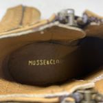 Musse & Cloud  Athya Tan Leather Western Bootie Ankle Boot US Womens Size 5 EU 36 Photo 8