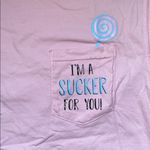 Comfort Colors Jonas Brothers pink custom “Sucker” pocket tee Photo 1