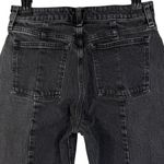 Abercrombie & Fitch SZ 27/4 The Mom Hi-Rise Jeans Curve Love Zip-Fly Black Wash Photo 4