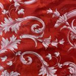 Adonna Satin Floral Adjustable Maxi Slip Dress Womens Medium Red White Lace Photo 8