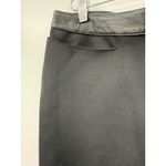 Harley Davidson  Black Genuine Riding Leather Trim Bootcut Pants Womens Size 14 Photo 6