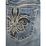 Miss Me Signature Boyfriend Capri Jeans Women's Blue Denim Size 29 Photo 11