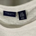 Adrienne Vittadini White Linen Dolman Sleeve Top Blouse Plus Size 2X Coastal Photo 1