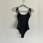 PacSun  me to we tie strap tank top black bodysuit size XS Photo 2