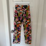 BDG  Trendy Velvet Colorful Floral Jeans   Photo 2