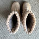 These Three Boutique Nude/tan/cream color platform Fur boot Photo 6