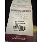 Brand New Curveez 1515 Women's Size XL Ultra Shaping Hip Hugging Bodysuit Black Photo 9
