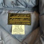 Eddie Bauer Vintage Women’s Size M Down Puffer Vest Slate Blue Outdoor Layer Photo 3