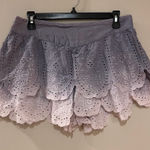 Free People Eyelet Ombré Shorts Photo 0