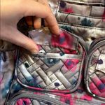 LUG MINI PUDDLE JUMPER Grey watercolor floral TRAVEL BAG Gray Photo 4