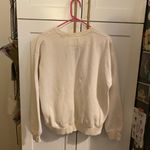 PINK - Victoria's Secret  Cream Aspen Ski  Fleece Holiday Christmas Sweatshirt Photo 6