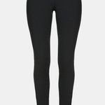 Theory 💙💖 NWOT Black High Waisted bi-Stretch Cotton Legging w/Zippers Photo 1