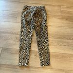 J. McLaughlin  Baxter Cheetah Leopard Skinny Zipper Pants Size 0 Photo 6