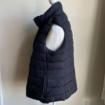Banana Republic  Puffer Vest Fuzzy Lined Thick Size Medium Black Photo 1
