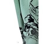 Now N Forever Floral Criss Cross Back Dress Mint Black Pink S Travel Boho Chic Photo 1