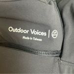 Outdoor Voices  black sports bra size small/ medium DD CUP Photo 2