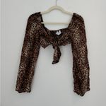 ASOS Leopard print beach top Photo 1