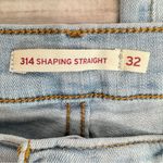 Levi's Levi’s 314 Shaping Straight Leg Jeans Classic 5 Pocket Soft Stretch Denim 32 Photo 6