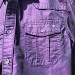 G by Guess  Deep Purple Button Down Long Sleeve Shirt S Photo 1