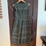 The Territory Ahead  | 90s Vintage Cotton Surplice Batik Sleeveless Dress Size 6 Photo 1