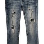 Miss Me  Jeans Womens Size 29 Signature Crop Distressed Photo 0