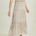 Dee Elly Floral Maxi Dress Size Medium Spring Summer Romantic Photo 0