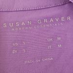 Susan Graver NWOT Modern Essentials Regular Liquid Purple Knit Tunic size Small Photo 6