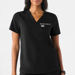 FIGS  Catarina One-Pocket Scrub Top Black Size Extra Large XL Technical Shirt Photo 0