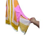 O'Neill  Womens Size S Sleeveless Maxi Dress Pink Orange Yellow Multicolor Photo 3