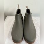 NWOB Sweetpea II Women’s Chelsea Dark Green Ankle Rain Boots Size 6 Photo 5