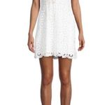 Betsey Johnson  Novelty‎ Cotton and Venise Lace Tulip Mini Dress Y2K Photo 3