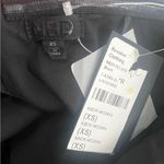 NBD NWT  Luna Strapless Ruffled Thigh Slit Gown in Black Photo 5