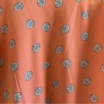 Pleione  Coral Polka Dot Short Sleeve Top Photo 1