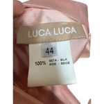 Luca Luca Silk Sleeveless Dress Made in Italy Sz. 44 (US S) Pink Photo 7