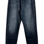 Modern American High‎ Rise Jeans Size 26 Dark Wash Button Fly NEW Blue Photo 0