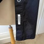 DKNYC Donna karan black cotton Button down Shirt blouse long sleeve top dress S Photo 2