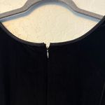 Robbie Bee Petite vintage 90s black velvet sleeveless maxi dress size 2 Photo 8
