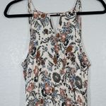 American Eagle  White Floral Tassel Maxi Dress Size Small Photo 1