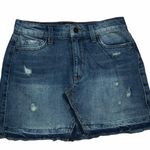 REWASH Denim Mini Skirt Photo 0