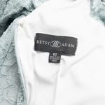 Betsy and Adam Betsy Adam - Caplet Cape-Sleeve Lace Gown Photo 6