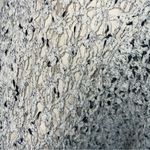 POL Open Knit Longline Cardigan Sweater Gray White Boho Cozy Chunky Small NWOT Photo 4